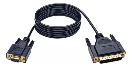 Cable Null Modem Serial Manhattan, Db9, Db25, Macho/hembra