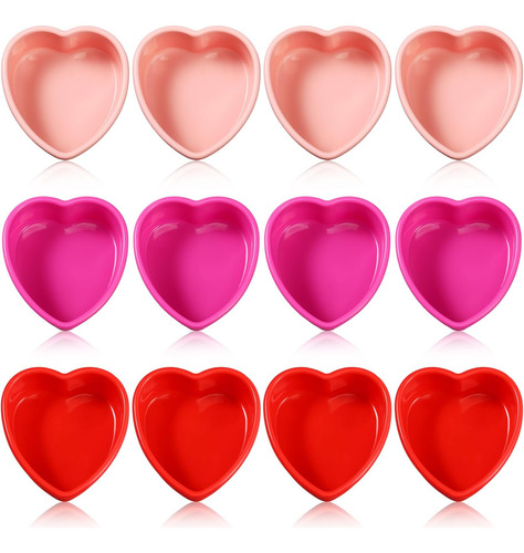 Moldes Para Pasteles De Corazón De San Valentin Menkxi Mini