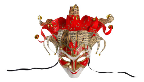 Mascara Antifaz Veneciano Bufon Arlequin Disfraz Halloween