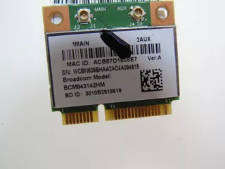 Placa Wireless P O Note Acer E 11 Es1-111m-c7da Bcm943142hm