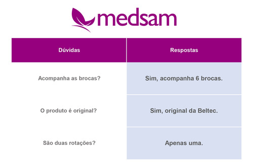 Imagem 2 de 4 de Aparelho Micro Motor Lb 50 Podologia Manicure Kit De Brocas