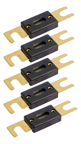 Kit 5 Fusível Tipo Faca Cartucho Anl Automotivo 200a