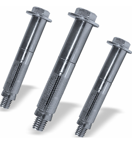 Chumbador Parabolt De Aço Cba Parafuso 1/4x3 - Kit C/ 50 Pçs
