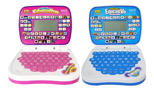 Mini Laptop Interactiva Educativa Español/inglés Niños M165