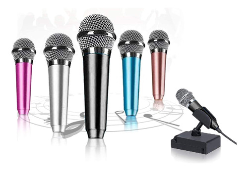 Mini Micrófono, Micrófono Pequeño, Mini Micrófono De Karaoke