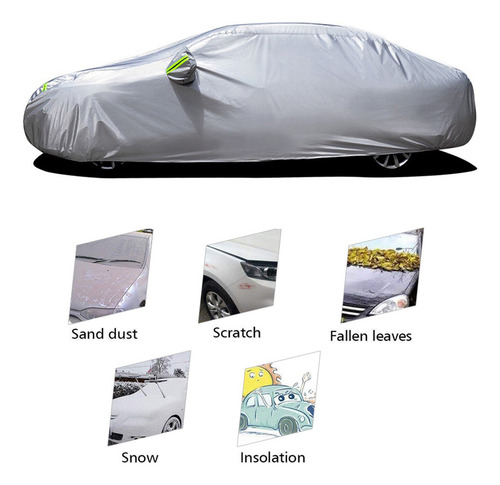 ! Funda Para Coche Sedán Impermeable Para Todo Tipo De