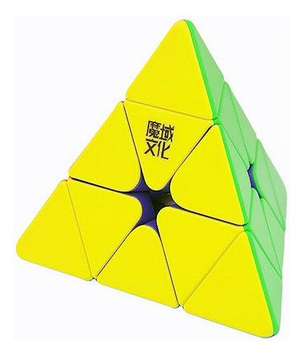 Bukefuno Moyu Weilong Maglev 3x3 Pyramid Magnetic Magic Spee