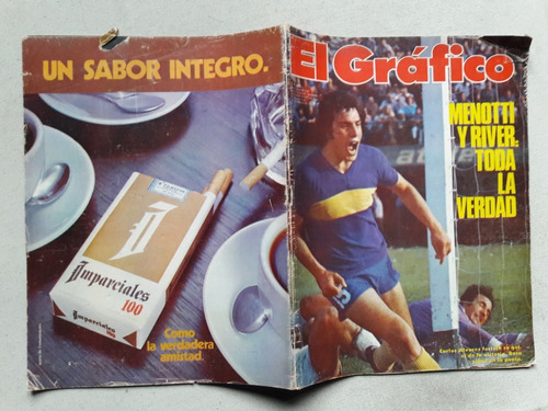 Revista El Gráfico Nº 3081 Octubre 1978 Boca Platense River