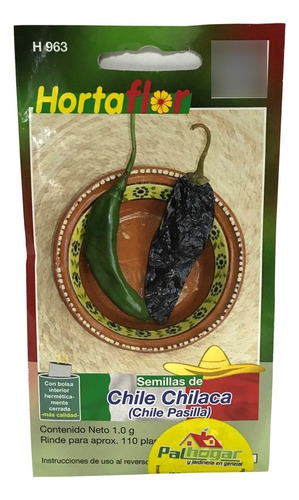 Semilla De Chile Chilaca (pasilla)