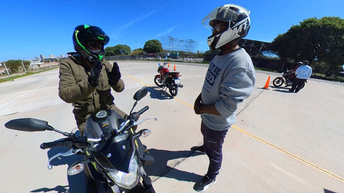 Clases Manejo Moto 110 Hasta 400cc Alquiler Examen Caba/gba