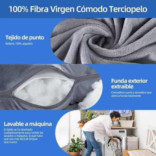 Almohada De Embarazo En Forma De U Para Embarazadas