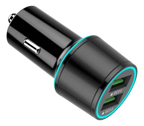 Cargador De Coche Rápido Quick Charge 3.0 Dual Usb