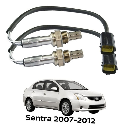 Kit Sensores Oxgeno Banco 1 Y 2 Sentra 2.5 2007-2012 Orig