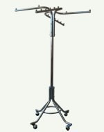 Imagen 2 de 10 de Perchero ,exhibidor Colgador Tubular Metalico