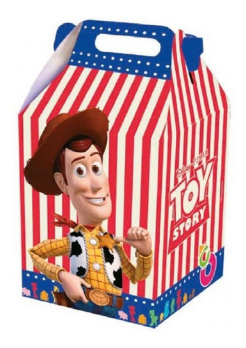 Cajitas Sorpresa De Cumpleaños - Toy Story - Pack X 6 U