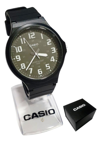 Relógio Casio Masculino Analógico Mw-240-3bvdf