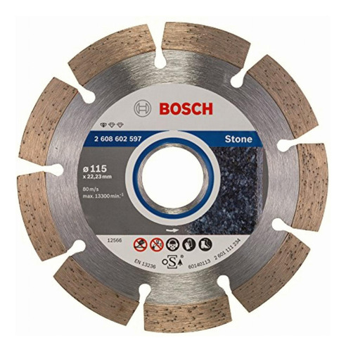 Bosch 2608602597, Discos Diamantados Para Piedra Segmentado