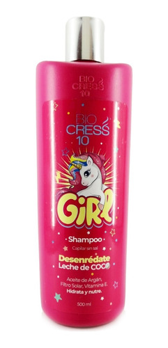 Biocrees10 Shampoo Girl X 500ml