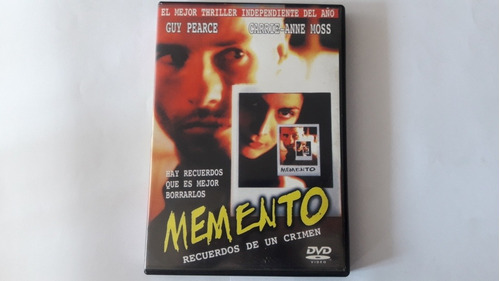 Memento Dvd Original Audio Ingles Sub En Español.