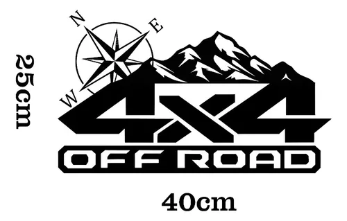 comprar Adhesivo Sticker Camioneta 4x4 Off Road
