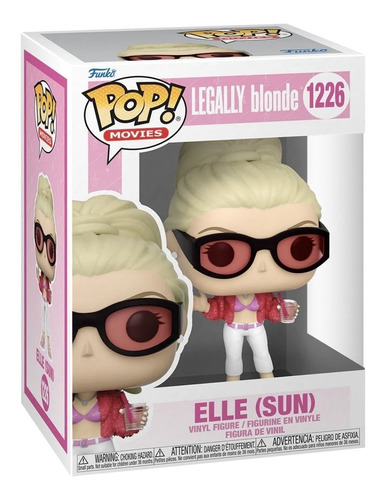 Funko Pop! Legalmente Rubia - Elle Con Gafas De Sol #1226