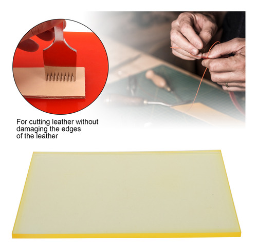 Alfombrilla De Cuero Para Cortar, Tabla De Estampar, Punzona