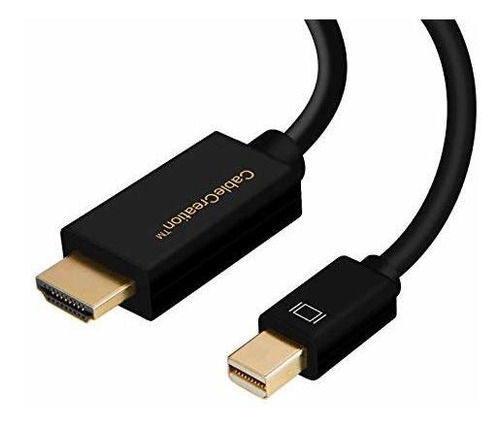 Cable Mini Dp A Hdmi 4k 6ft, Dp1.2/thunderbolt, 3d/