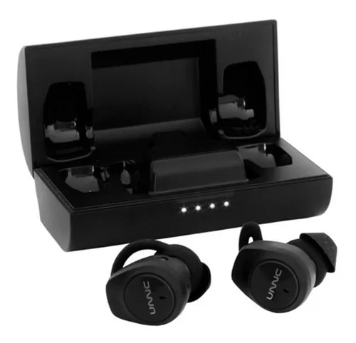 Auriculares inalámbrico Bluetooth 5.0, Negro metalizado, Dual Iphone y  Android –