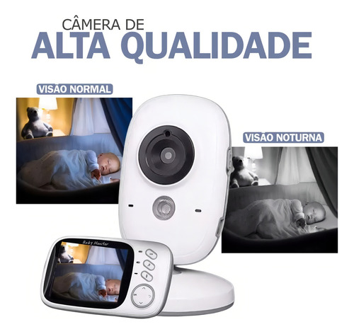 Babá Eletrônica Taktark Com Monitor Do Bebê 5 Em 1 Pronta 11
