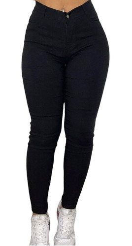 Pantalón Leggins Tipo Jeans Elástico De Mujer (colores)