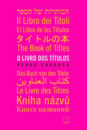 Livro Dos Titulos, O