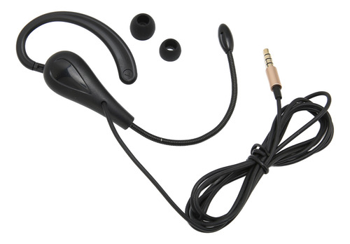 Auriculares Ear Hook Para Call Center, De Una Cara, 3,5 Mm,