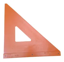 Comprar Escuadra Para Vidrio O Mármol 45 Grados 50cm Con Sombrero
