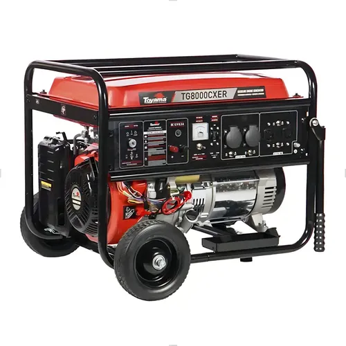 Gerador de Energia Toyama TG8000CXER 7.2 KVA Gasolina Bivolt 25L