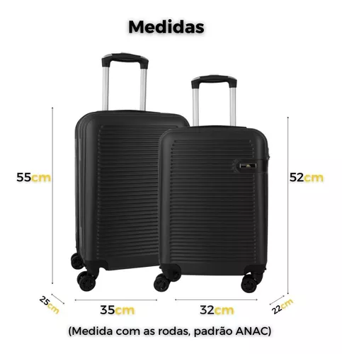 Kit de 4 Mala de Bordo Em Promoção - Clique Aqui !!!