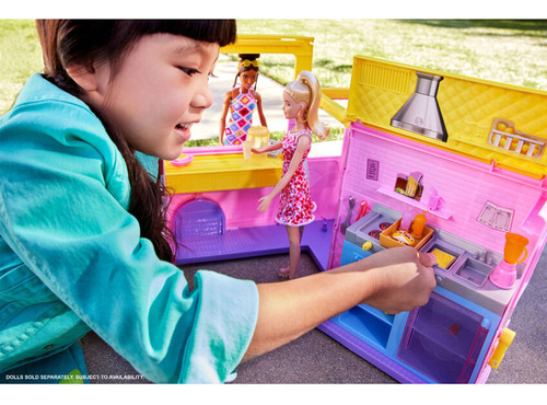 Barbie Camion De Limonadas Hpl71 Mattel