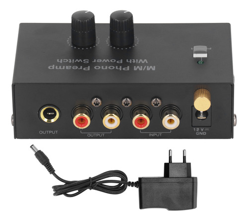Pré-amplificador De Mesa Giratória Phono Preamp Reprodutor D
