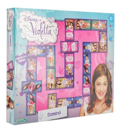 Juego De Domino  Disney Violetta Ditoys