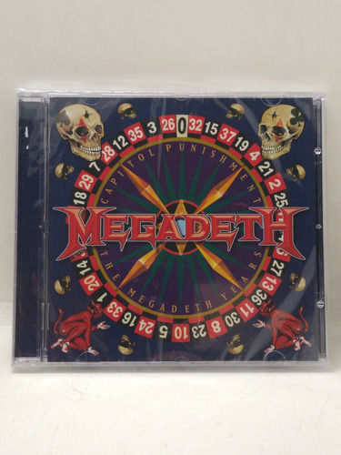 Megadeth  Caption Punishment Cd Nuevo