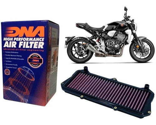 Imagem 1 de 5 de Filtro De Ar Dna Honda Cb1000r Cb 1000 2019 A 2023