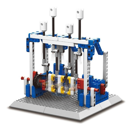 Juguete De Construcción Bloques Motorizado 296 Pzs 4 En 1