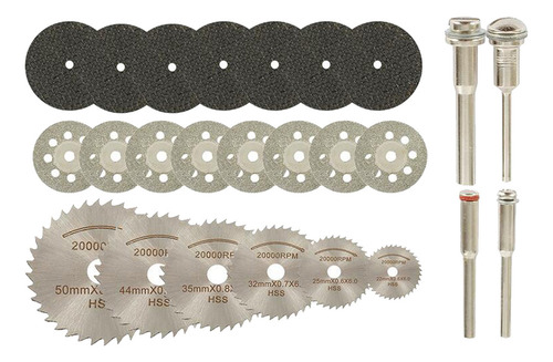 Kit De Discos De Corte De Diamante De 32 Piezas, Con Ruedas