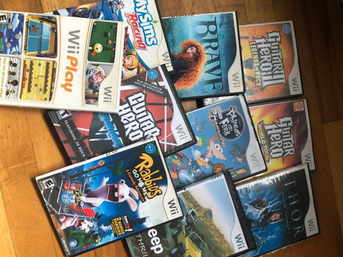 Nintendo Wii + 12 Juegos