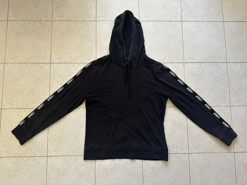Buzo Hombre Con Capucha Talle M Aeropostale Negro. Impeccabl (Usado)