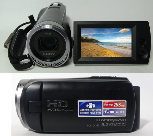 Filmadora Sony Hdr-cx330 Full Hd Wifi