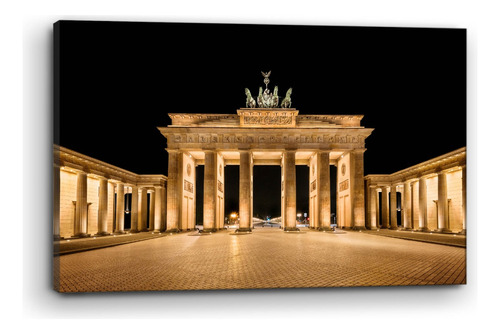 Cuadro Moderno Canvas Puerta De Branderburgo Berlin 90x140cm