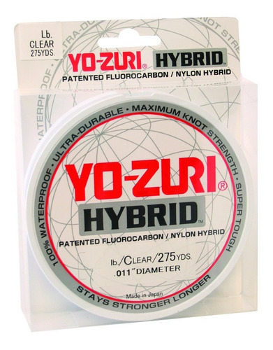 Yo-zuri Linea Pesca Hibrida Monofilamento 275 Yarda 6