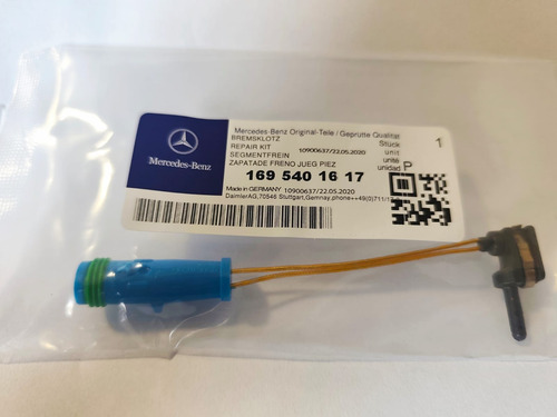 Sensor Pastilha De Freio Mercedes W246 W176 / 1695401617