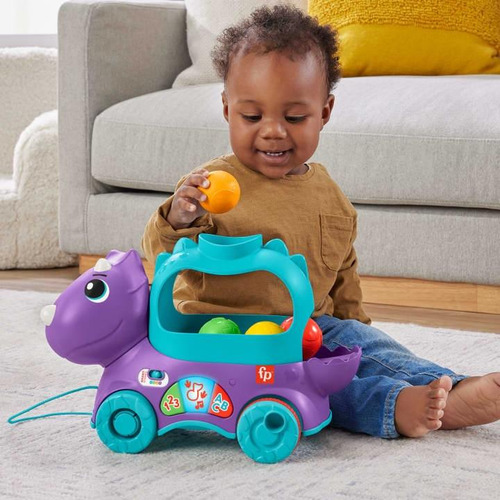 Bolas divertidas con forma de dinosaurio de Fisher-Price