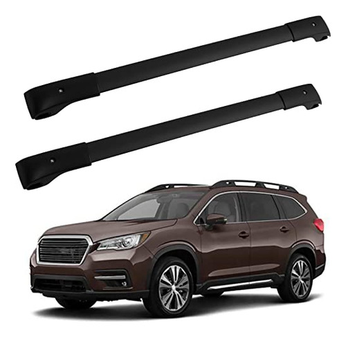 Roof Rack Crossbars For Subaru Ascent 2019-2022 Black R...